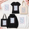 Bams, Craks & Dots Pink Stripe Mahjong Apparel