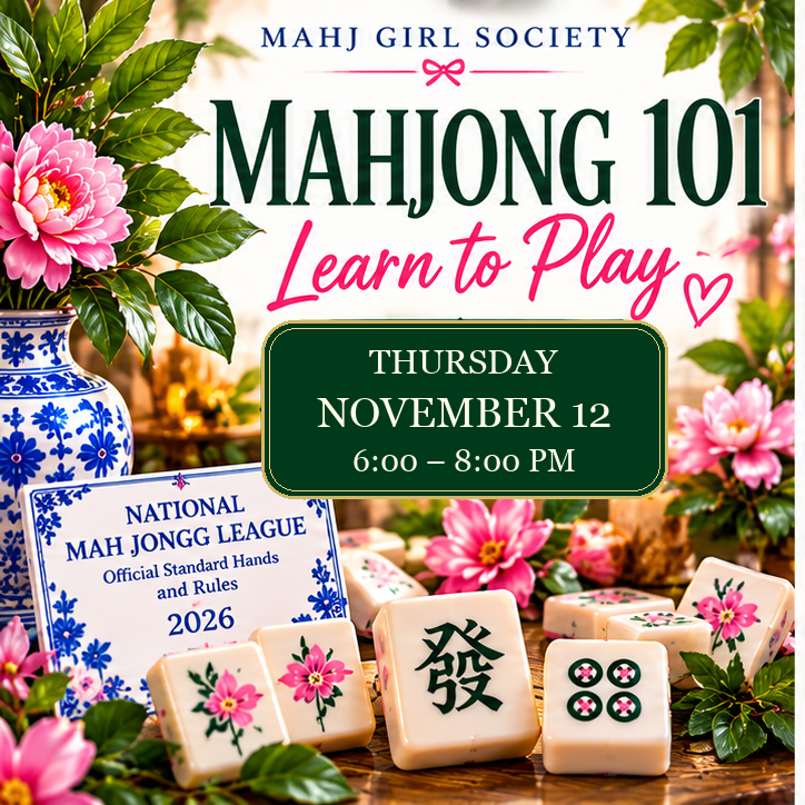 Mahjong 101 — Learn to Play | Thursday, November 12, 2026