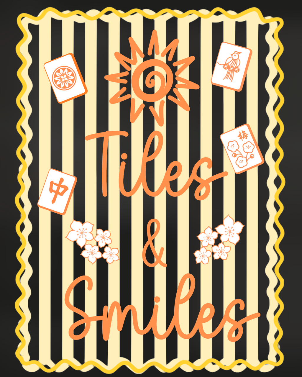 Tiles & Smiles Mahjong Design